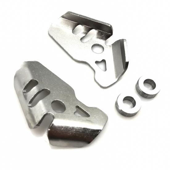 Langlebige Motorrad-Vorderradabdeckung, verschleißfester Edelstahl, dekorativ