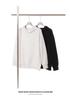Trendy Unisex Heavyweight Retro Hoodie: Plain Color, Drawstring-Free, Loose Fit for Autumn/Winter