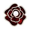 Xiaoxiangfeng Camellia Brooch, A High-end French Luxury Brooch with A Refined and Elegant Suit Pin