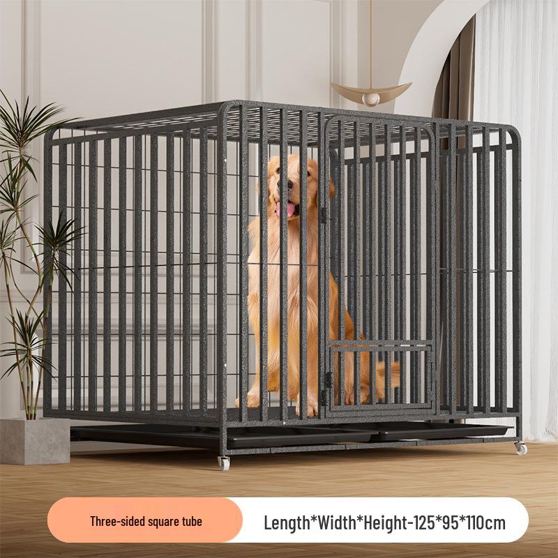 Large Indoor Dog Kennel for Golden Retrievers and Labradors