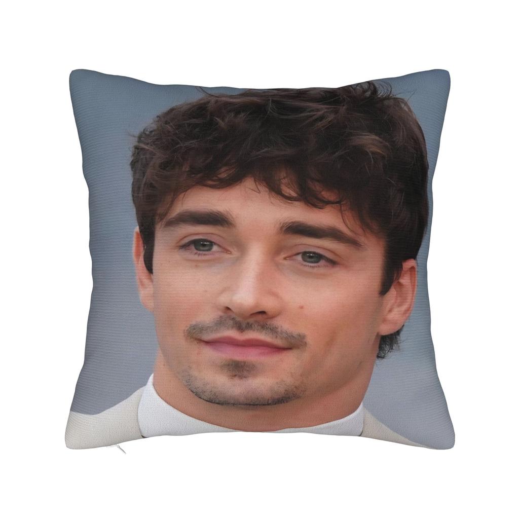 C-Charles Leclerc Pillow Covers Merchandise Soft Cushion Cover Decor  Throw Pillow Case Cover Home Multi Size