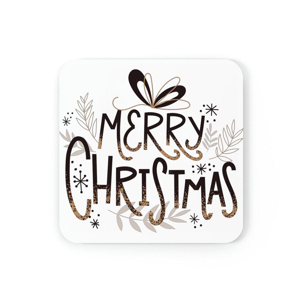 

Подставки под стаканы Merry Christmas, квадратный набор, красиво украшенная эмалевая подставка, подходящая для разных видов чашек и пикника на открытом воздухе