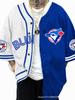Hot-selling American Trendy Brand Baseball Jersey Short-sleeved Cardigan Letter Digital Printing Training Jersey Game Top