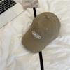 High Quality Hat Washed Cotton Cap Men and Women Couples Versatile Spring and Summer Letter Embroidery Soft Top Baseball Cap