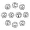 10Pcs/Set Durable DIY Sewing Button Shirt Buttons Craft Decoration Scrapbook Accessories Metal Rhinestone Buttons