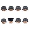WW2 Military Germany Motorcycle Accessorie Building Blocks WW2 Army Soldiers Rifle Vehicle Model Weapon Bricks Toys for