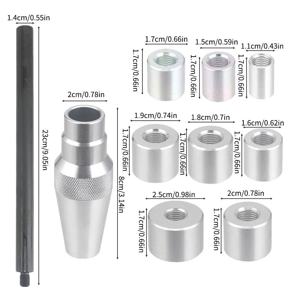 10 PCS Clutch Aligning Tools Kit Universal Clutch Alignment Aligner Car Repair