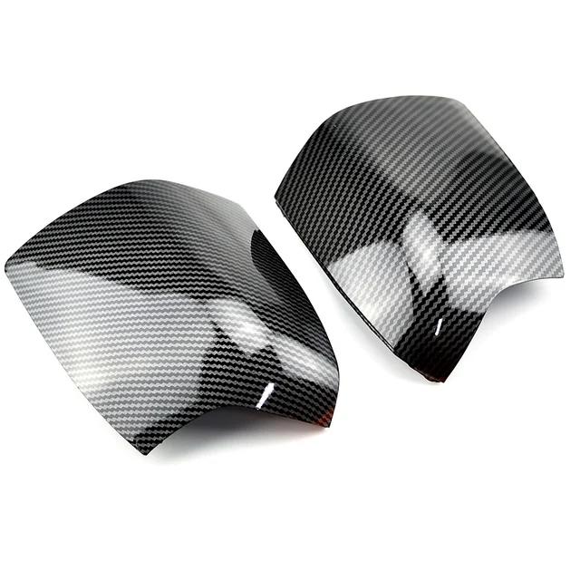 For Ford Focus MK2 2005-2008 Replacement Car Rearview Side Mirror Cover Wing Cap Exterior Door Rear View Case Trim Gloss Black