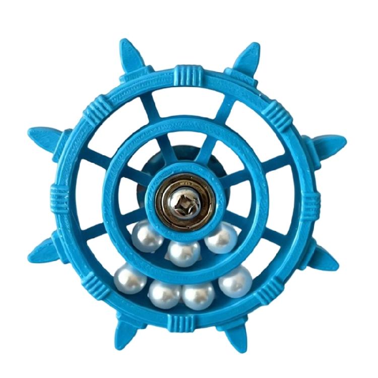 Birds Steering Wheel Entertaining Rotating Bead Toy For Parrots To Enhancing Intelligence And Physical Activity синий