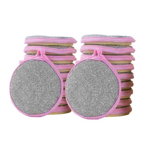 5/10/20Pcs Dishwashing Sponge Good Absorption Performance No Scratches Double-Sided Design Food Residue Cleaner