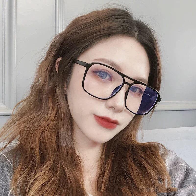 High-quality Unisex Plain Glasses Women Men Glasses Lens Square Glasses Male Female Plain Glasses