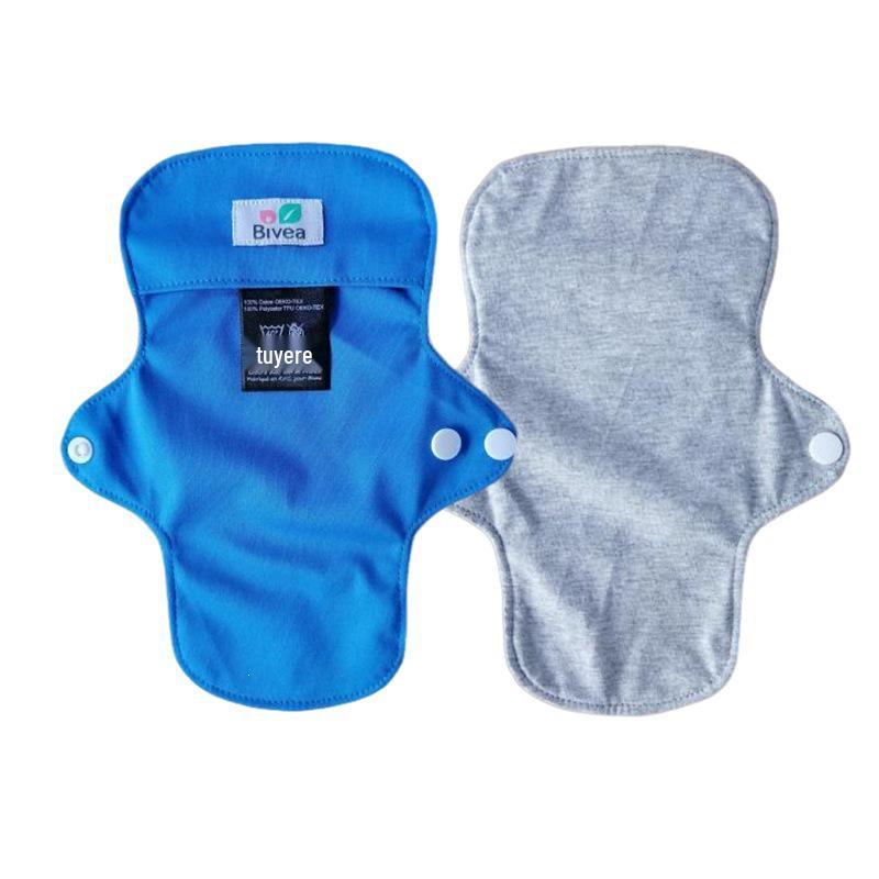 All-Cotton Breathable Leak-Proof Postpartum & Menstrual Pads, Day & Night Use, Washable Sanitary Napkins