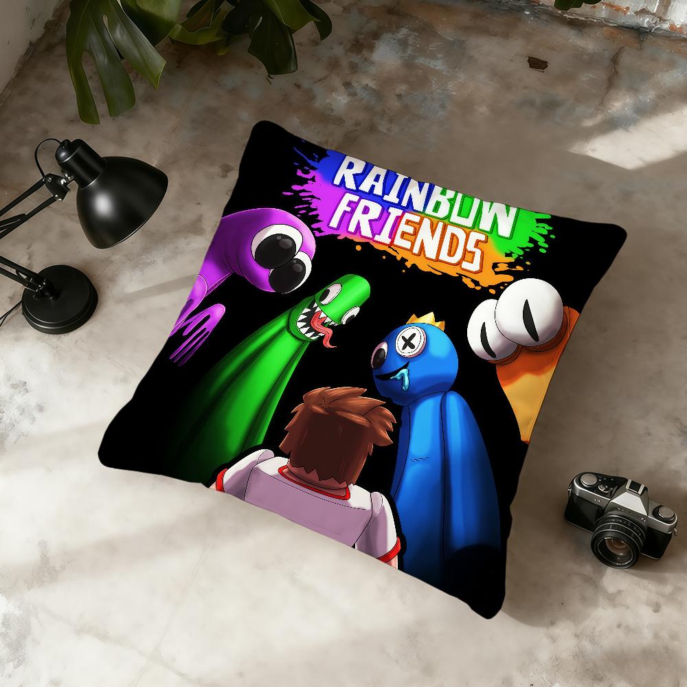 R-Rainbow-ES F-Friend cushion cover Home Office Convenient Nordic Simplicity Hit With Zipper Cushion Cover