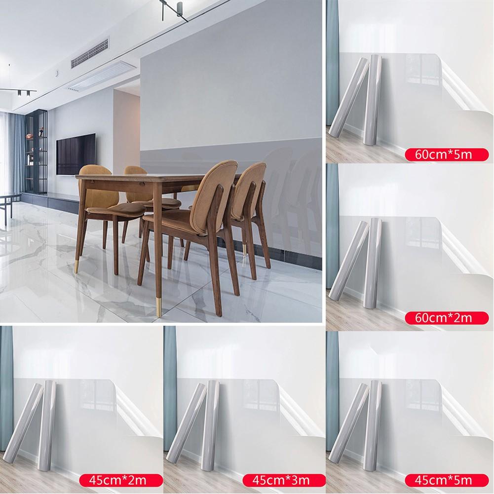 Nástěnná samolepka Ochranná fólie, Průhledná/Elektrostatická/Nepoškozuje zeď/Proti znečištění