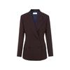 LANCY Ankela Red Double-Breasted Blazer