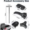 Truck Bed Cover Clamps Replacement Universal Replacement and Accessories Part Kit Aluminium Rear Front Clamp Fit for Hard Tr Fold Truck Bed Cover