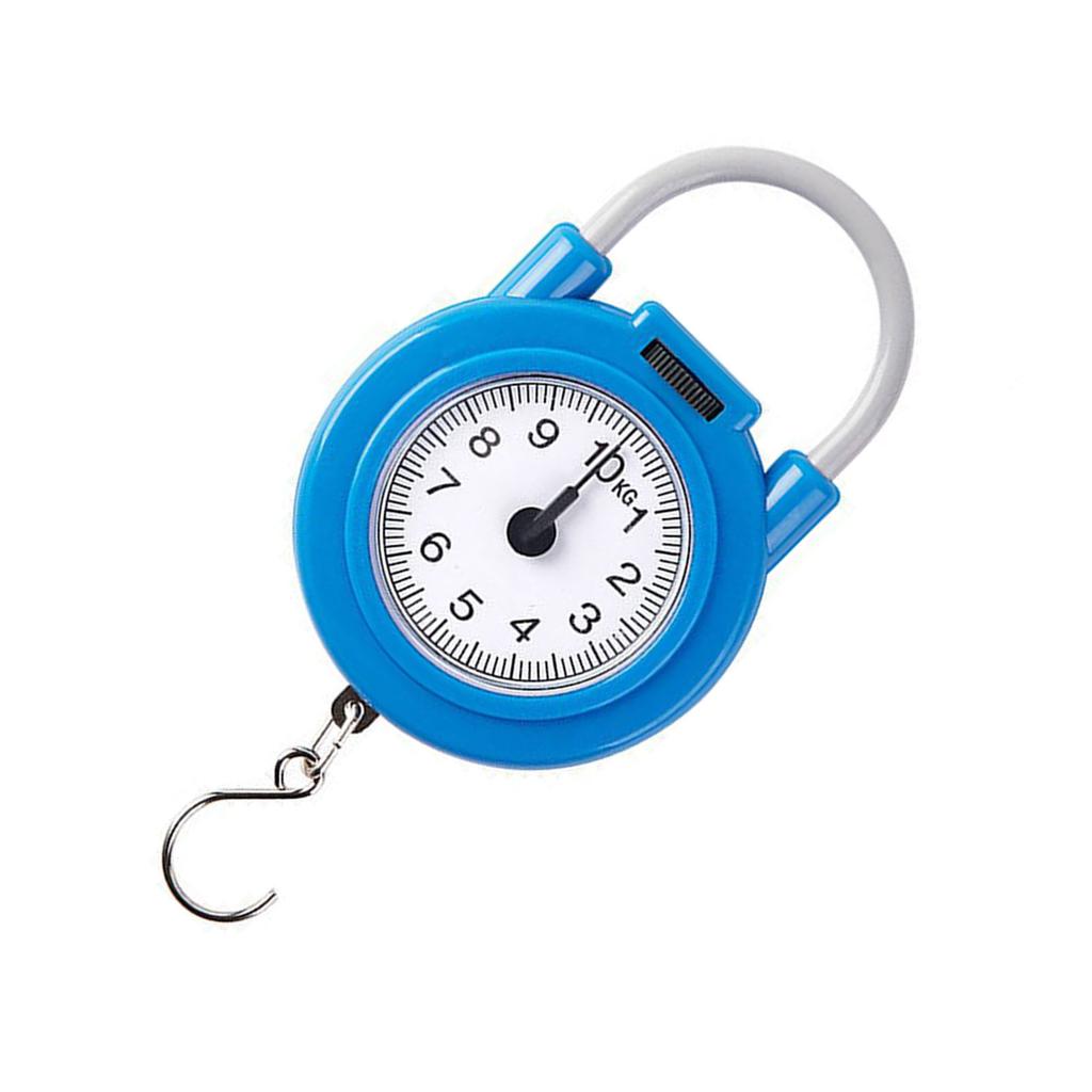 Handheld Scale High Accuracy Portable Kitchen Spring Scale 22lb Load Capacity Small Food Weighing Scale for Household