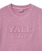 YALE Women'S Pigment Applique T-Shirt_Pink