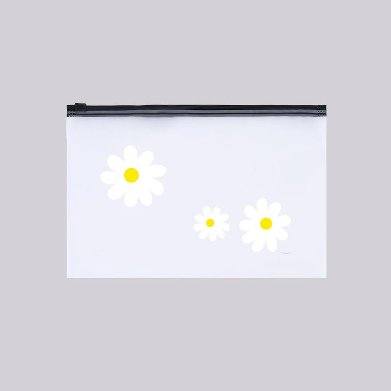 

Пластиковый пакет на молнии, прозрачный, большой емкости, удобный, герметичный, водонепроницаемый, антиокислительный, многофункциональный, небольшой, ромашковый, сумка для хранения, аксессуары 12*8cm белый