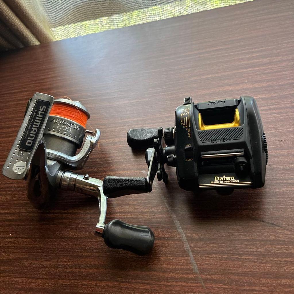 Used Daiwa Baitcasting Reel Shimano AERNOS 1000 Operation Confirmed