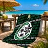 Maccabi Football Club Printed Microfiber Beach Towel, Soft And Absorbent, Quick-Dry, Ideal for Summer Travel, Beach Essential, Swimming Pool