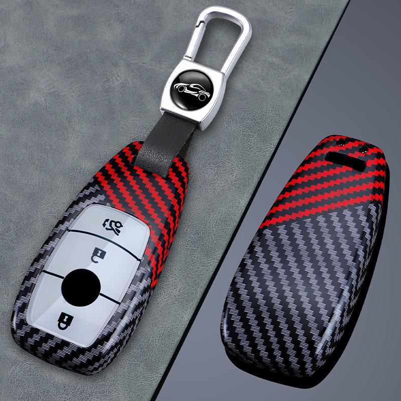 Mercedes-Benz Key Cover for C-Class E300L, A200L, GLC, GLE, GLA, CLA - High-End Female Shell, Elegant and Durable.