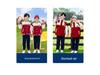 Children's Windbreaker Uniform: 3-Piece Set for Primary School - Detachable for Spring, Autumn, and Winter Wear.