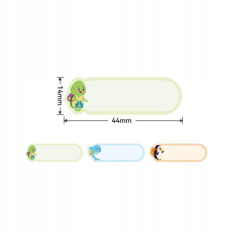 Niimbot Labels Stickers 14*44Mm 150Pcs School