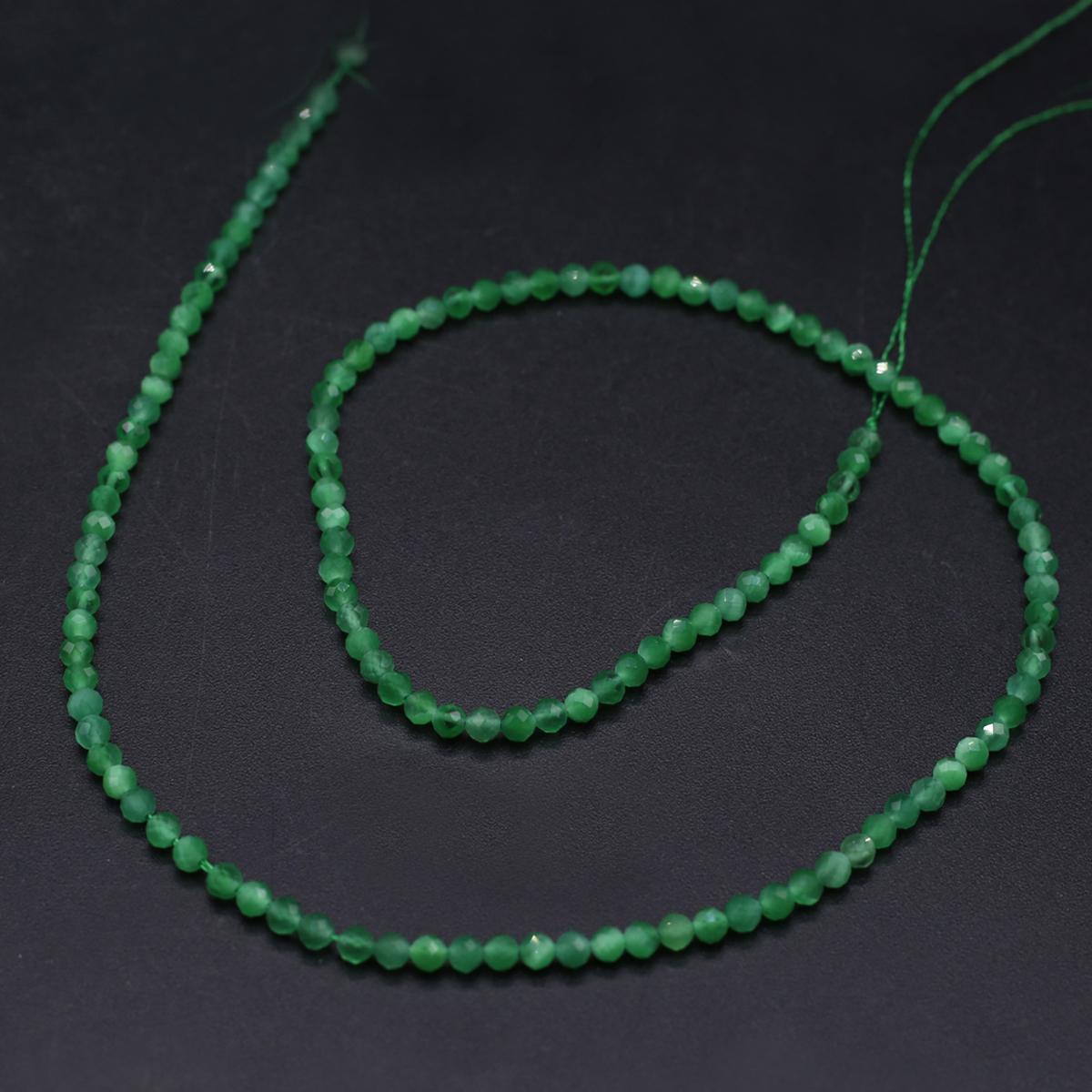 

1 нить, граненые бусины из натурального камня, модные опаловые бусины-разделители для изготовления ювелирных изделий, DIY ожерелья, браслеты, подвесные декоративные аксессуары 38 см 1String/38cm