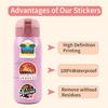 110 New Hawaiian Graffiti Stickers Suitcase Notebook Skateboard Water Cup Stickers