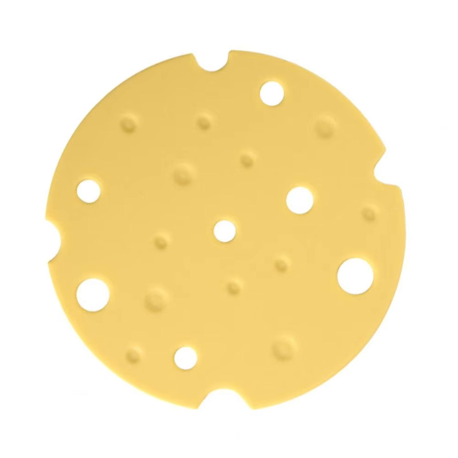 Cream Silicone Heat Resistant Mat High Temperature Resistant Silicone Pot Holder for Casserole -Scald -Oil Table Mat one size жёлтый