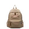 Niche schoolbag female junior high school simple leisure travel backpack large capacity college students class backpack tide