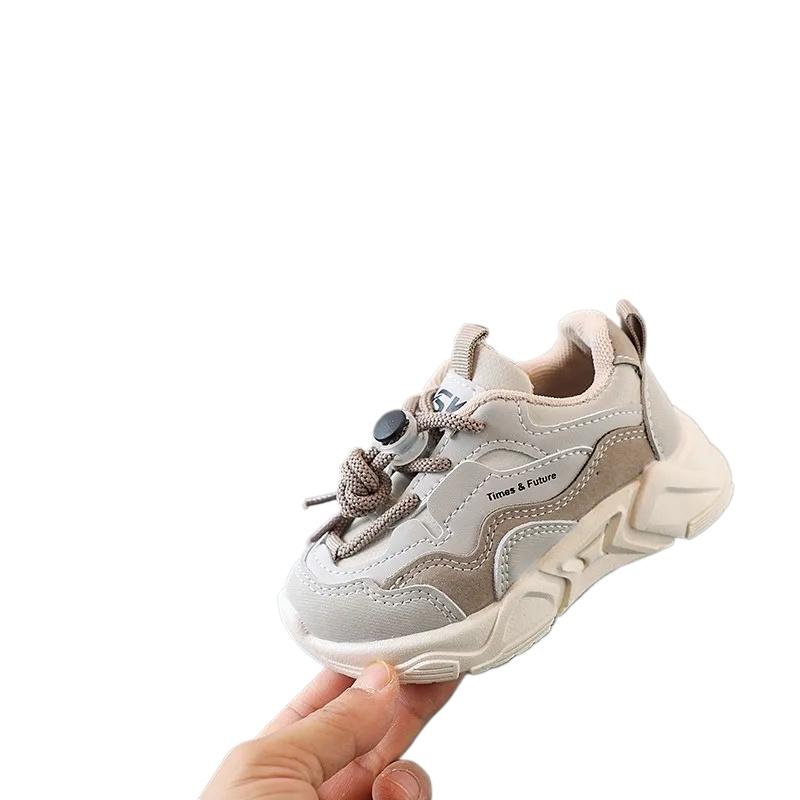 Boys Casual Shoes Girls Sneakers Toddlers Little Kids Fashion Sports Running Shoes Anti-skid Lace-up Classic 21-30 New Trend