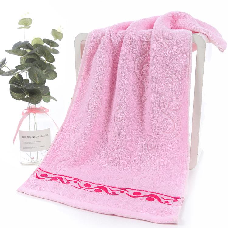 

Мягкое Впитывающее Жаккардовое Полотенце из Чистого Хлопка - Идеальный Подарок для Взрослых или Аксессуар для Защиты Труда 33x73 cm