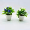 652F Artificial Flowers Plants Green Bonsai Potted Ornaments Wedding Party Hotel
