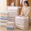 No Need Pump Vacuum Bags Large Plastic Storage Bags for Storing Clothes Blankets Compression Empty Bag Covers Travel Accessories
