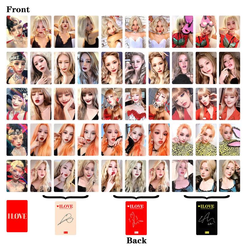 (G)I-DLE   I LOVE JPFC 限定 トレカ 5枚セット Amazon.co.jp: gidle (g)i-dle 2 jewel ver fc 限定 トレカ