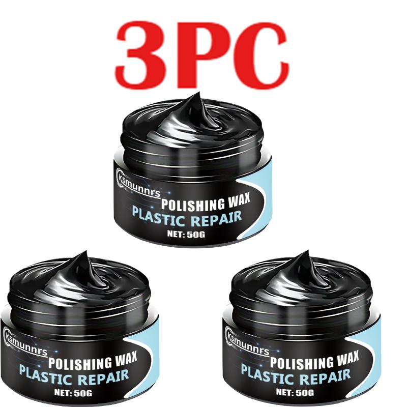 NEW Multifunctional Car Repair Kit: Plastic Parts and Leather Maintenance Update, Interior Glossy Wax, Tire Polis