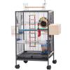 Bird Cage with Bird Feeder Bird Nest Breeding Box Supplies Toy Grass Nest Ornamental Villa Large Bird Cage