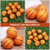 12Pcs Squeeze Basketball Toys Kids Sports Theme Birthday Party Favors Rubber Basketball Gift Cake Decor Goodie Bag Pinata Filler
