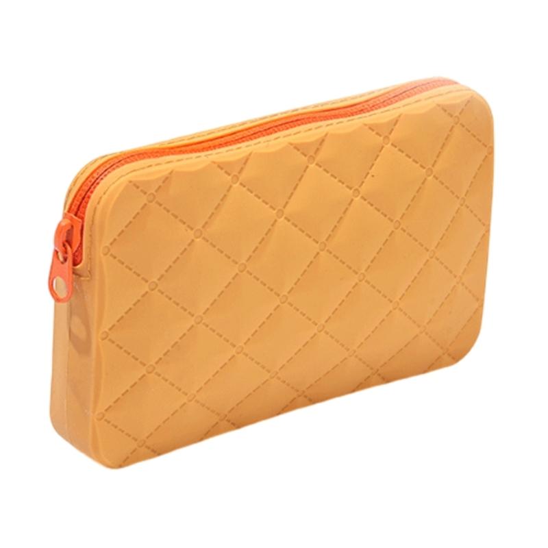 Astuccio Portapenne Grande Capacità Astuccio Estetico Custodia Portapenne in Silicone Astuccio per Penne Borsa per Trucco Forniture Scolastiche e per Ufficio