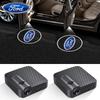 Car Sticker Ford Wireless HD LED Car Door Welcome Logo Light Projector Shadow Lamp For Ford Ranger C-Max S-Max Focus Galaxy Mond