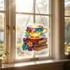 Acrylic Puzzle Window Hanging, Colorful Sunrise Sun Catchers Panel SunCatchers Puzzles Decor For Birthday Women, Men, Wife, Aunt, And Mom