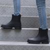 Fashion Chelsea Short Rain Shoes Women's Rain Boots Martin Boots Non-slip Water Boots Rain Boots Adult Galoshes