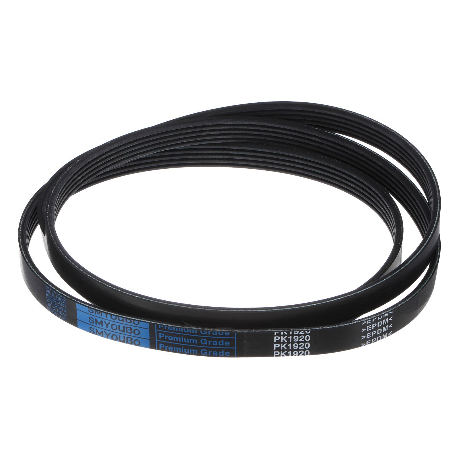 

uxcell 5PK1920 V-Rib Belt, 5 Ribs, 1920mm Long x 18mm Wide x 5mm Thick, EPDM Poly V-Belt, Industrial Transmission Serpentine Belt