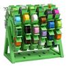 Plastic Thread Stand 60-Spool Sewing Organizer Rack, 360 Degree Swivel Space Saving Professional Tailoring Tools Stand, Tabletop Storage Holder
