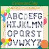 Balloons Large Letter 40 Inch Silver Helium Air Foil Birthday Party Wedding