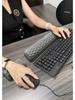 Ergonomic Memory Foam Wrist Support Mouse and Keyboard Pad Set