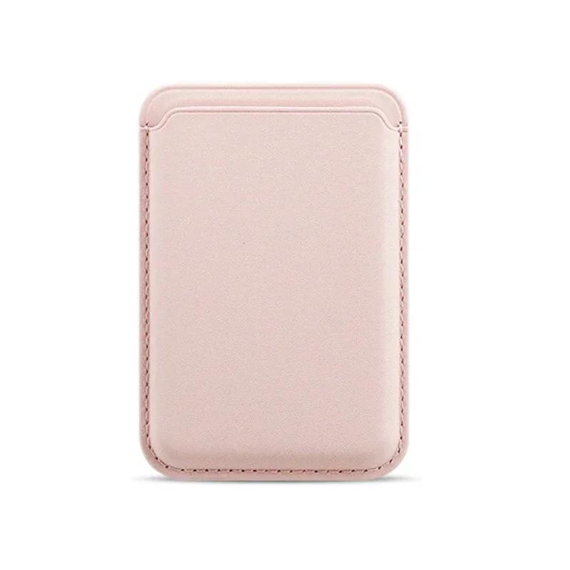 

2025 Роскошный Магнитный Кожаный Чехол-Кошелек для iPhone 15 14 13 12 11 Pro Max 15Pro S23 Держатель для Карт Чехол-Сумка для Телефона Аксессуары розовый