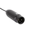 Pomya Lavalier Microphone Noise Reduction Directional XLR Mono 3-Pin Microphone for Interview Recording